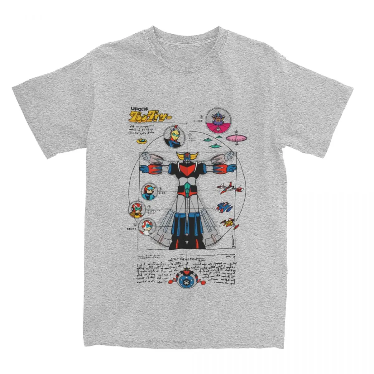 T-shirt Goldorak schéma technique original – Image 3