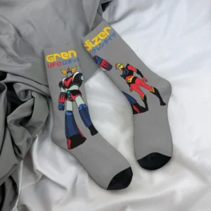 Chaussettes grises Actarus de l’univers Goldorak