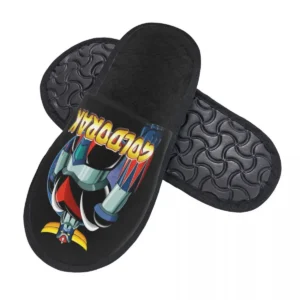 Pantoufles Goldorak UFO Robot en 100% Polyester
