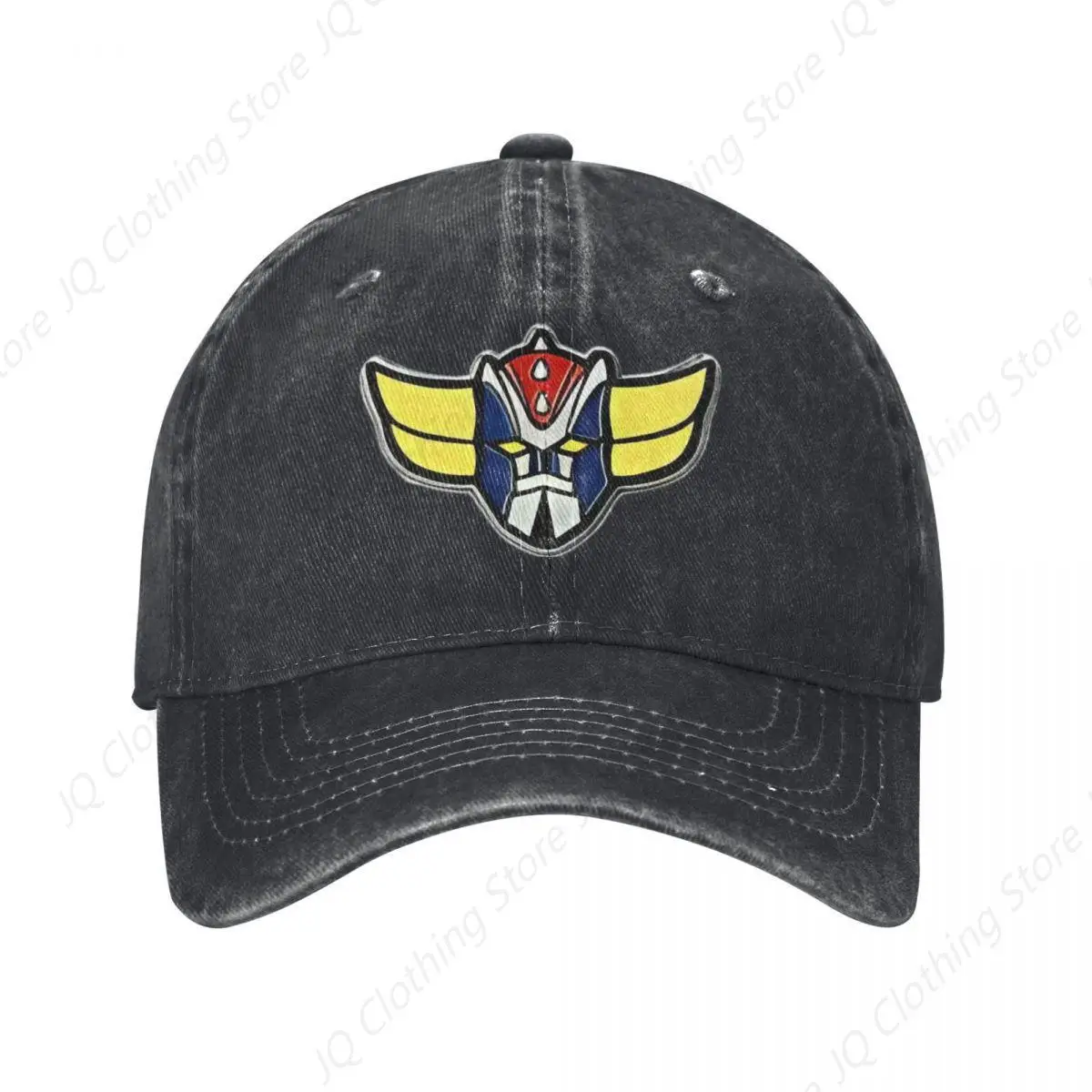Casquette Goldorak vintage délavée avec protection solaire
