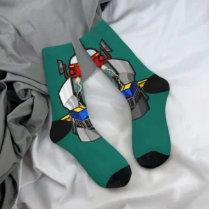 Chaussettes vertes Great Mazinger, collection Goldorak