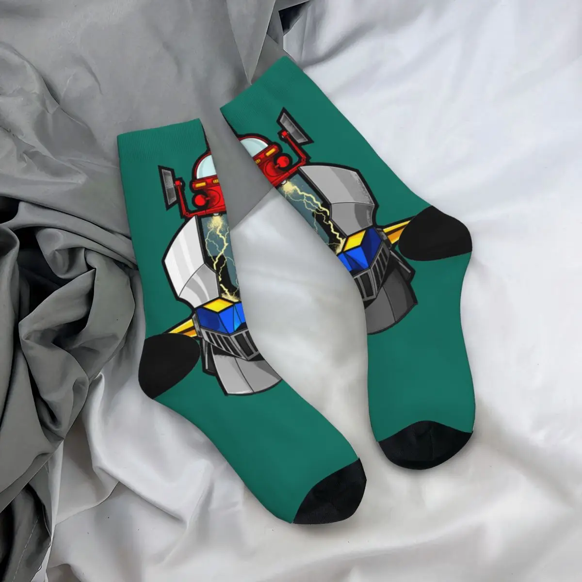 Chaussettes vertes Great Mazinger, collection Goldorak
