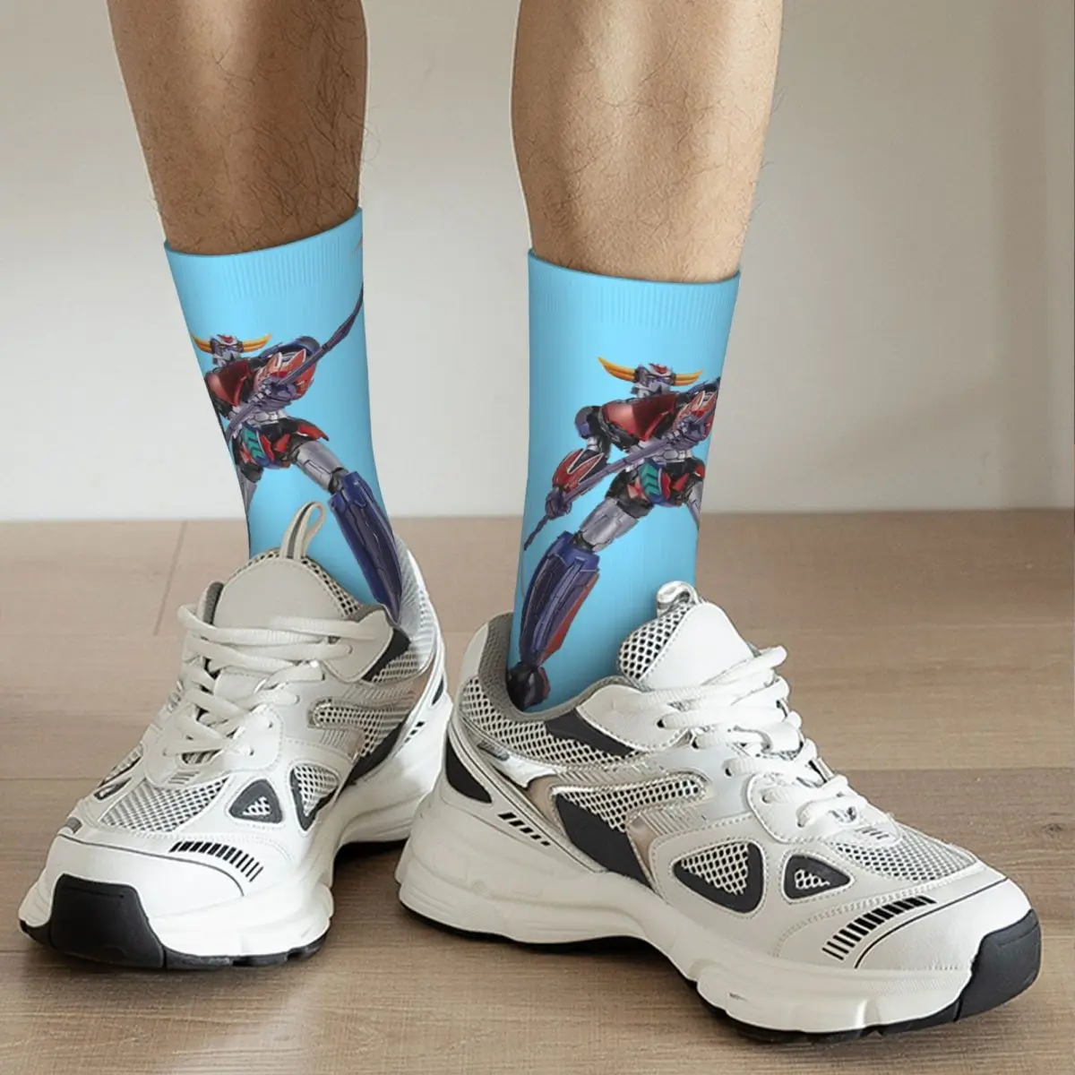 Chaussettes Goldorak bleues Greundizer – Image 2