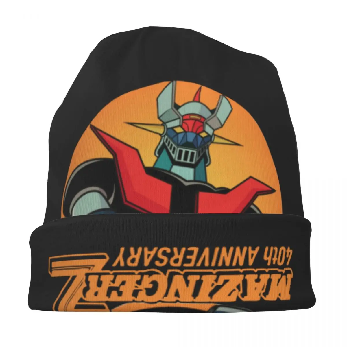 Bonnet noir Goldorak UFO Robot Mazinger Z – Image 3