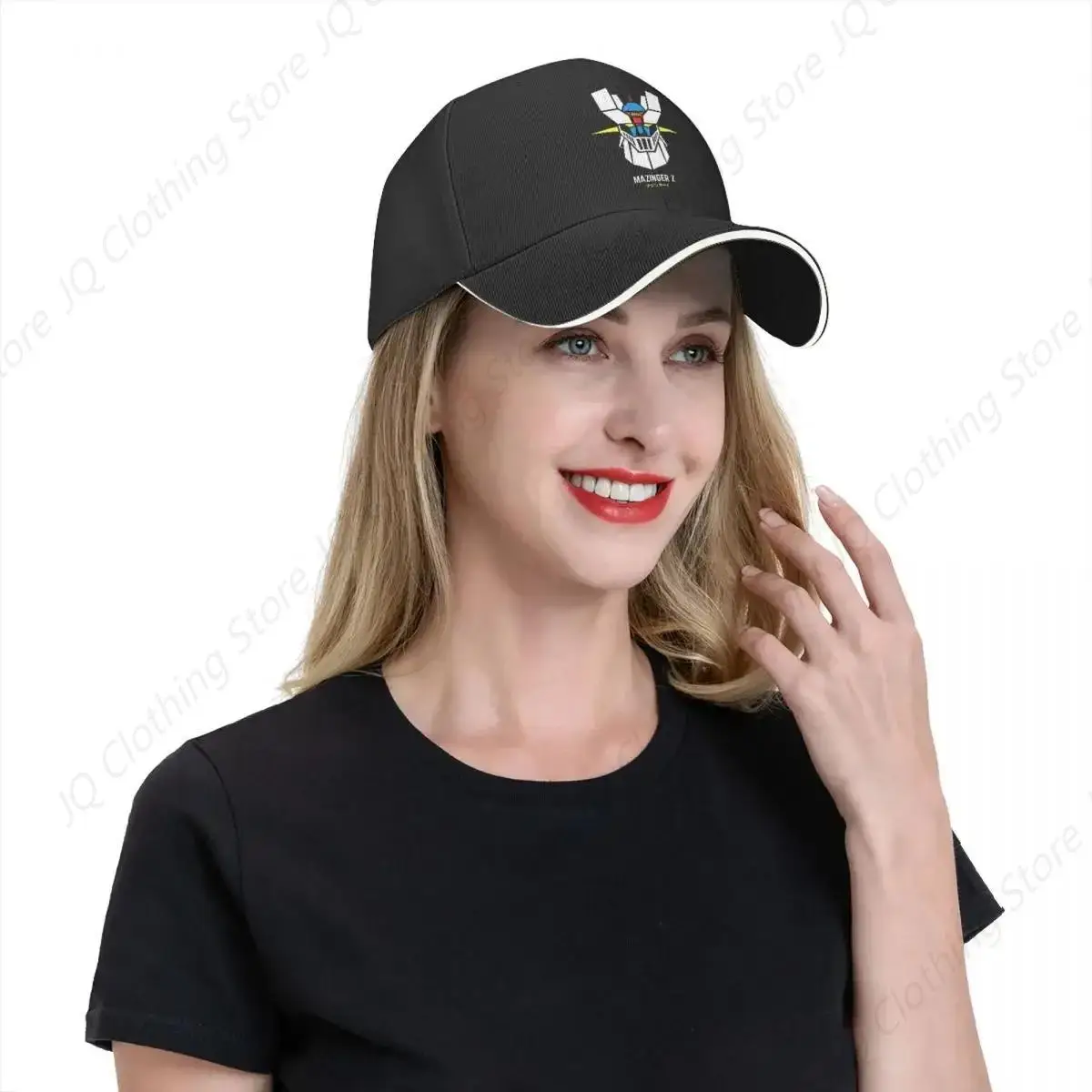 Casquette Hip-Hop Actarus et Mazinger Z - Anime Robot en 100% Coton – Image 5