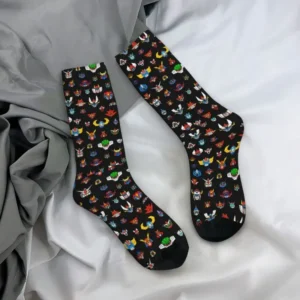 Technologie Goldorak : chaussettes Greundizer blanc et bleu