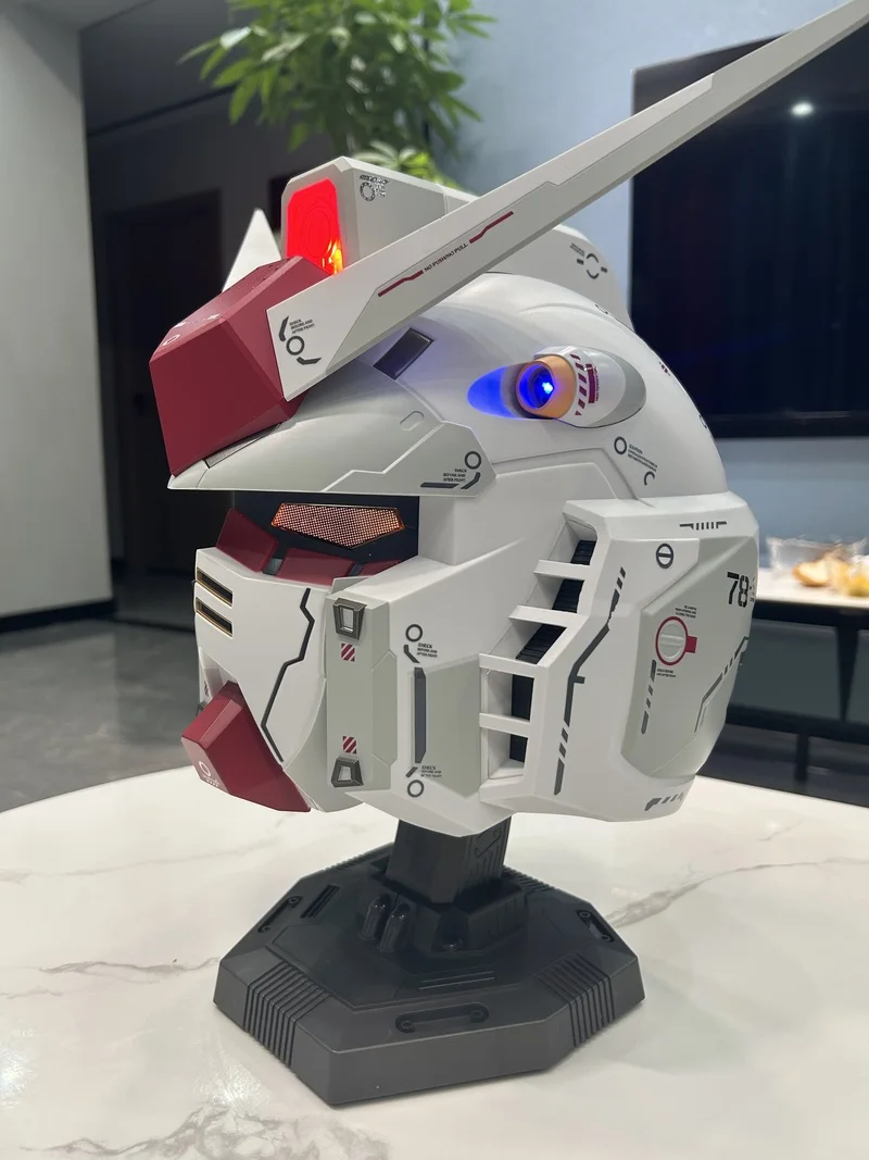 Casque wearable WHITE Gundam RX-78 Bandai avec LED – Image 4