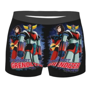 Boxer Goldorak noir avec Actarus