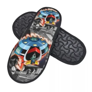 Pantoufles Goldorak douceur et chaleur, 100% Polyester
