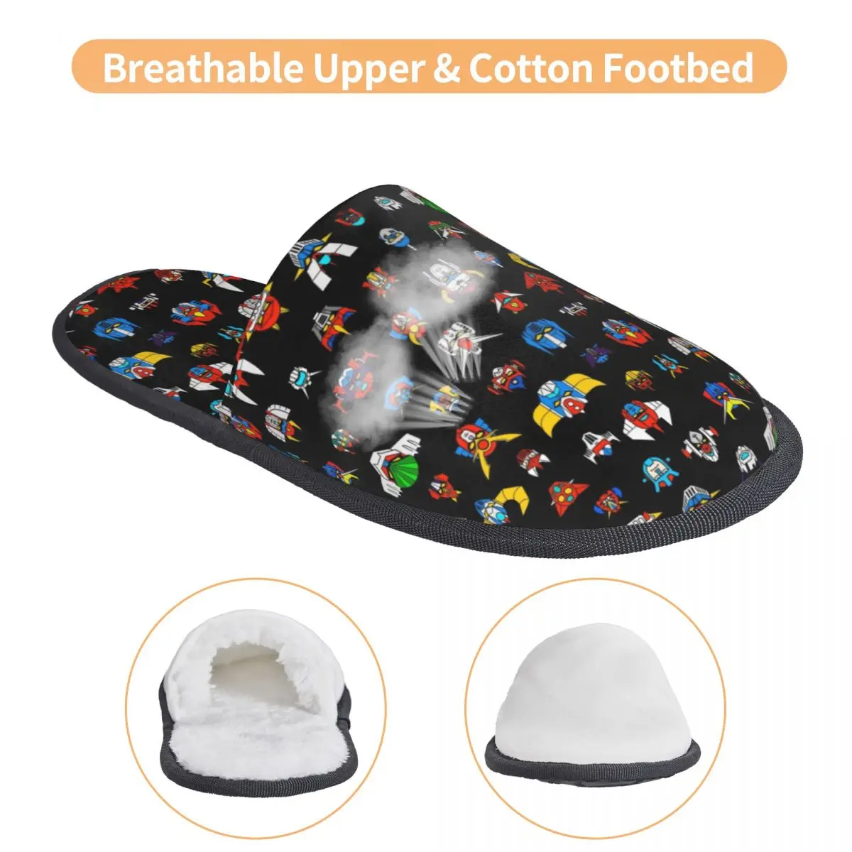 Chaussons Grendizer - Pantoufles Goldorak en 100% Polyester – Image 4