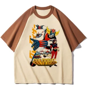 T-shirt Goldorak x Actarus rétro, hommage au robot culte