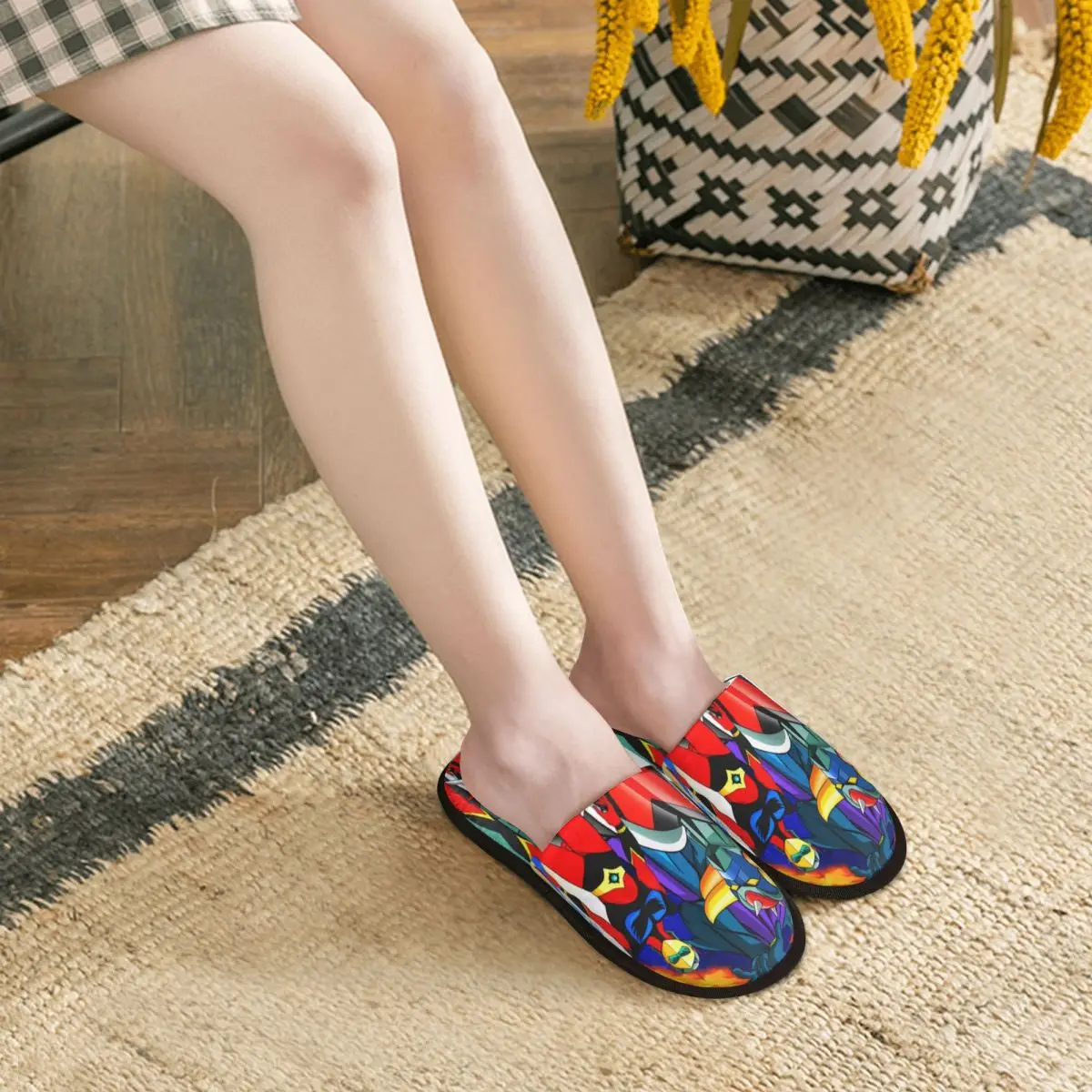 Chaussons Goldorak Actarus en 100% Polyester – Image 2