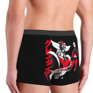 Boxer Goldorak Actarus rouge noir