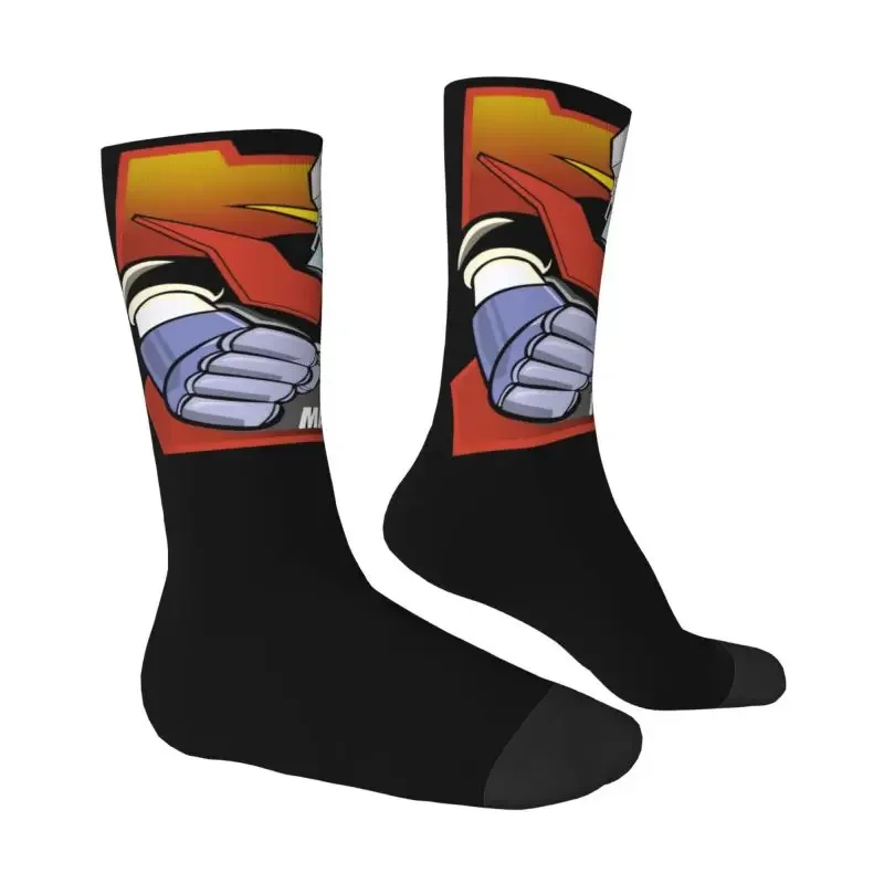 Chaussettes Goldorak Mazinger noir et orange – Image 4