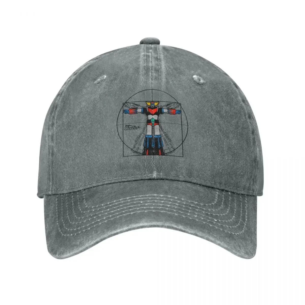 Casquette Goldorak Grendizer vintage style jeans – Image 8