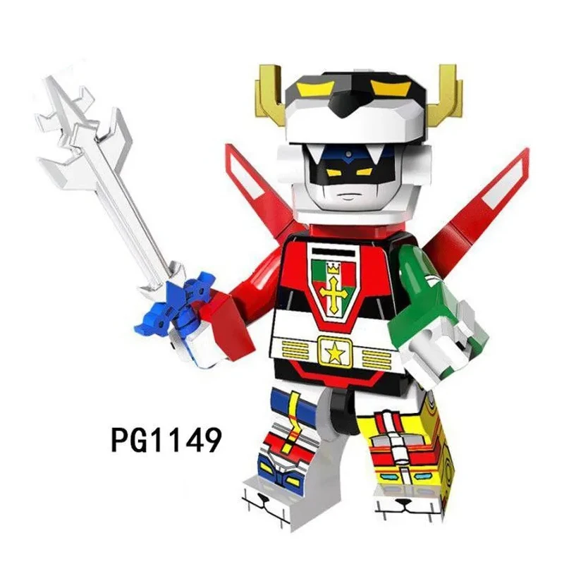 Pack de 4 minifigurines Goldorak Grendizer en PVC – Image 2