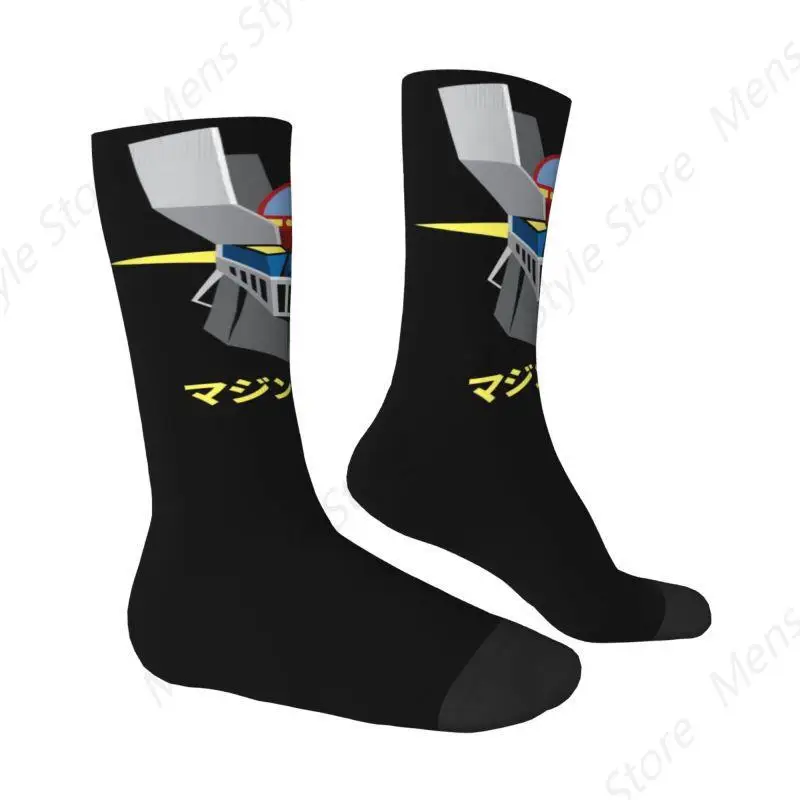 Chaussettes noires Mazinger Z en coton – Image 3