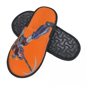 Chaussons UFO Robot Goldorak Orange - Semelle Mousse Caoutchouc