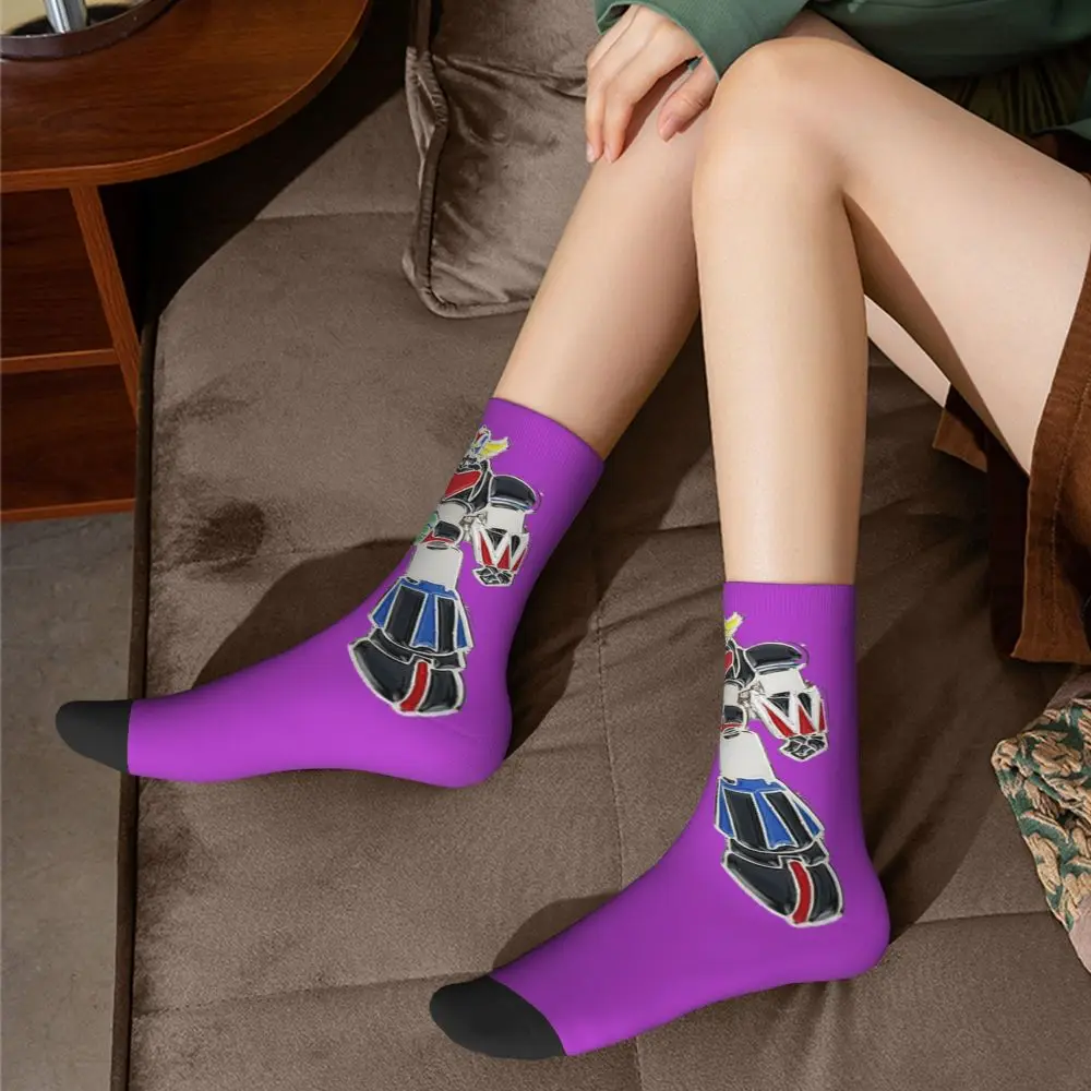 Chaussettes Goldorak Mystère violettes – Image 3