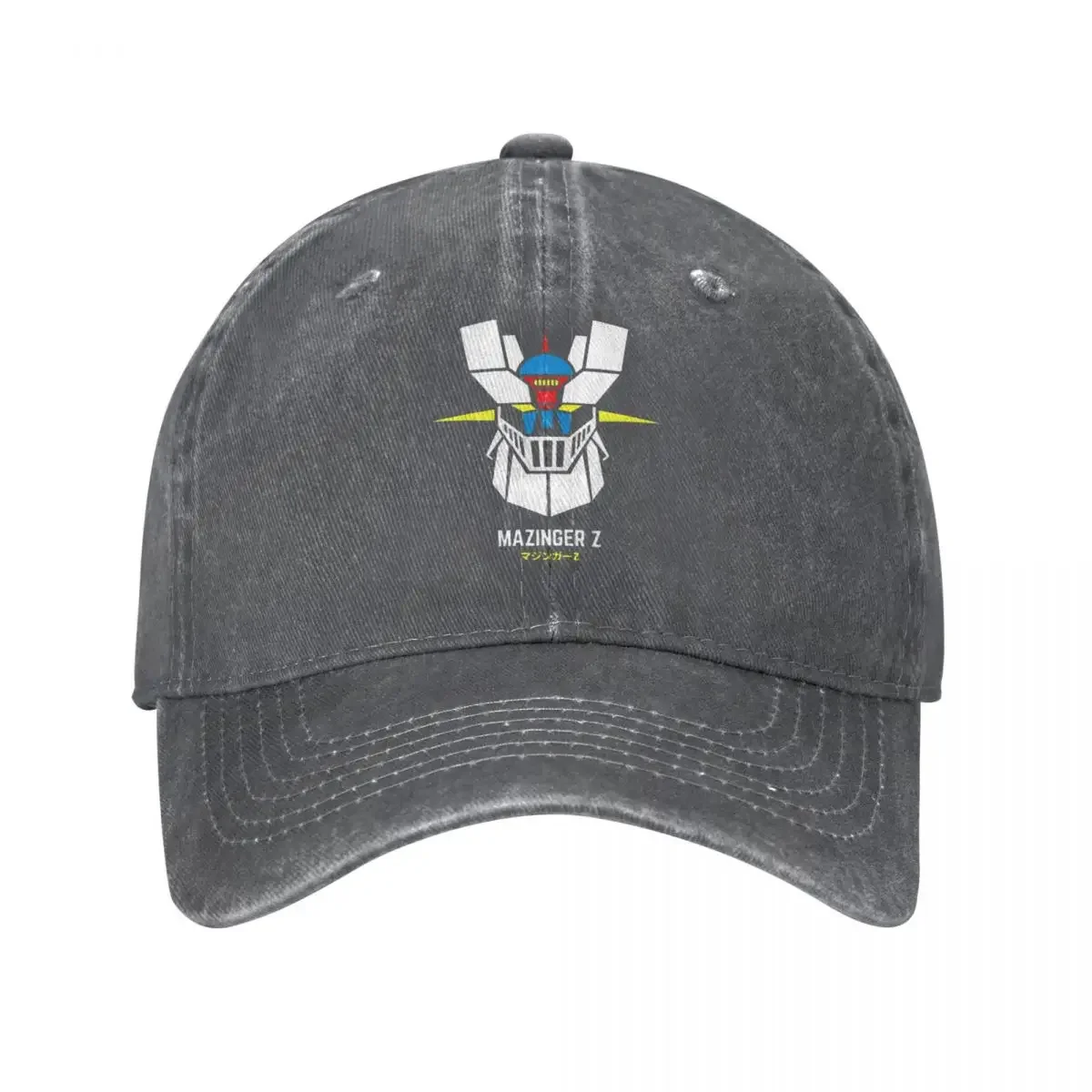 Casquette délavée Goldorak UFO Robot Mazinger Z en coton – Image 7