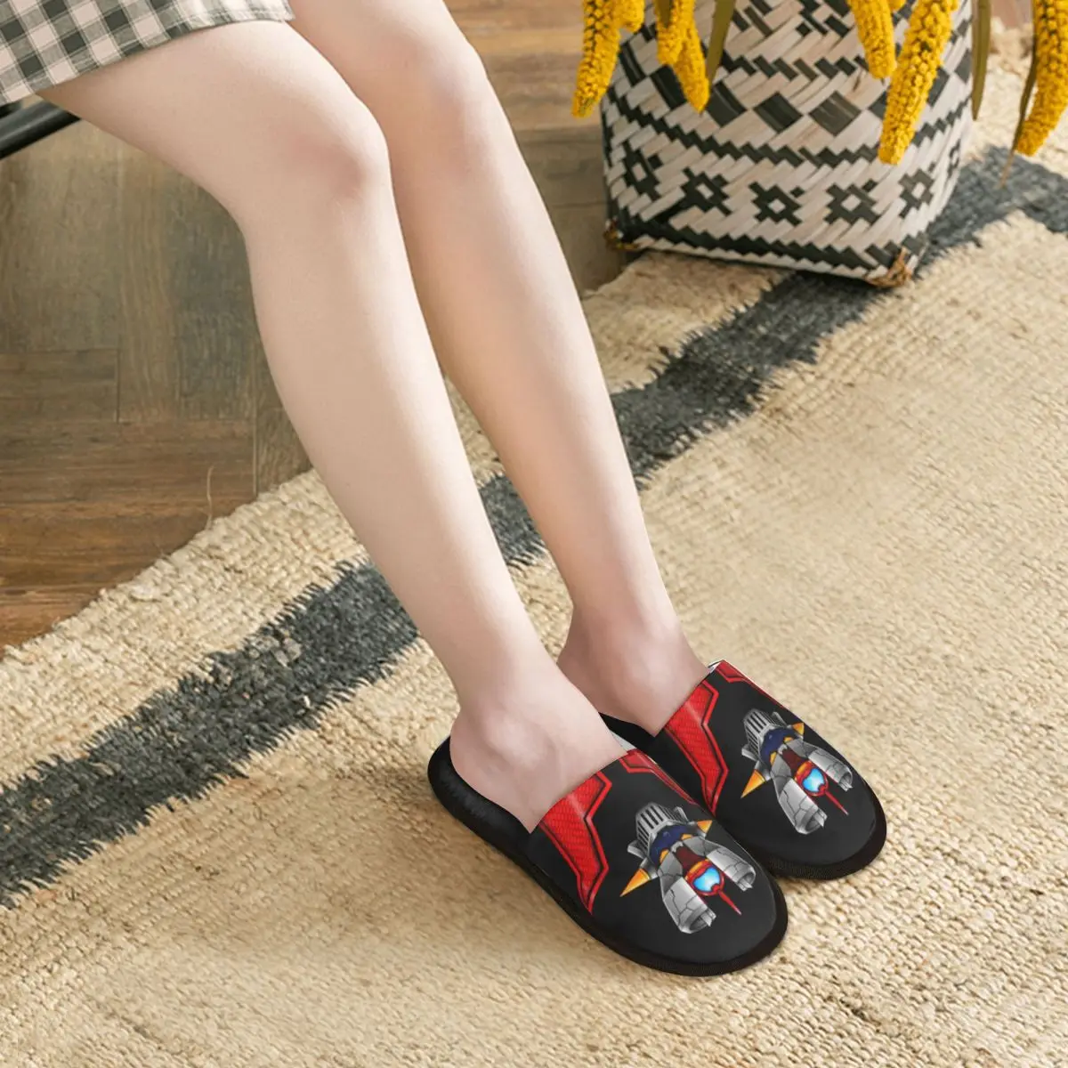 Chaussons Grendizer Mazinger Z en 100% Polyester – Image 2