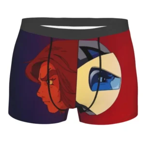 Boxer rouge Goldorak Actarus Duke Fleed Nostalgie