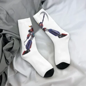 Chaussettes Goldorak blanches en coton