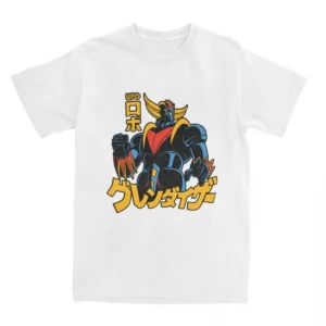 T-shirt Goldorak vintage en 70% Coton, 30% Polyester