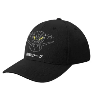 Casquette Goldorak noire en 100% coton