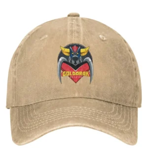 Casquette Goldorak kaki style jeans ajustable