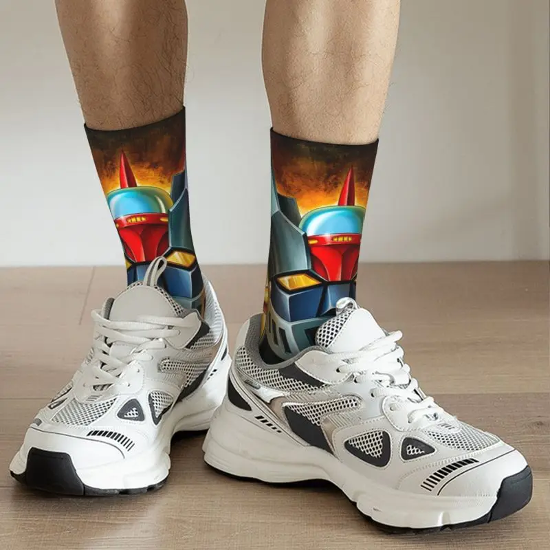 Chaussettes multicolores Mazinger Z en coton – Image 2