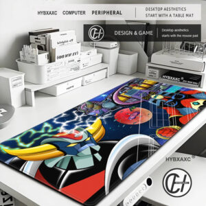 Tapis Goldorak multicolore en caoutchouc et tissu