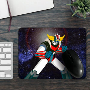 Tapis de bureau gaming Goldorak multicolore, Style au choix