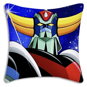 Housse de coussin Goldorak UFO Robot Années 80 en 100% Polyester