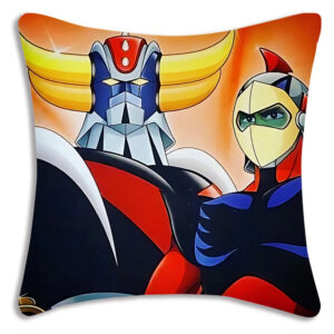 Housse de coussin Goldorak UFO Robot pour déco maison années 80