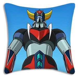 Housse de coussin Goldorak double face combats épiques