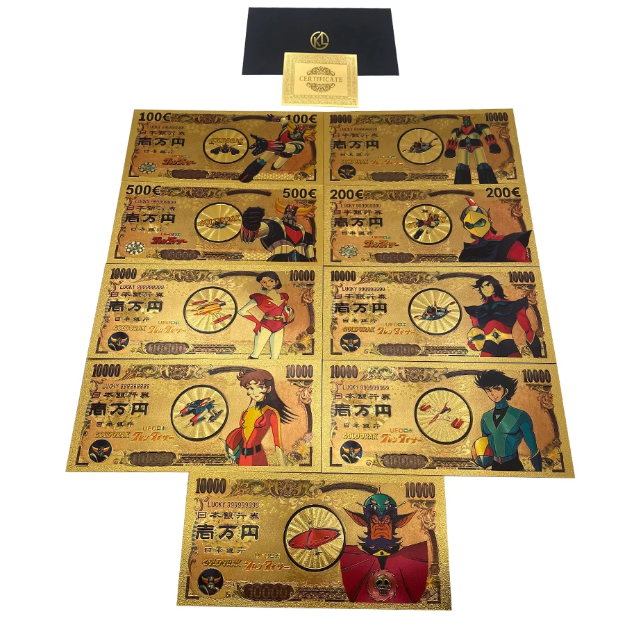 Billets collector Goldorak UFO Grendizer en PVC, 9 modèles – Image 4