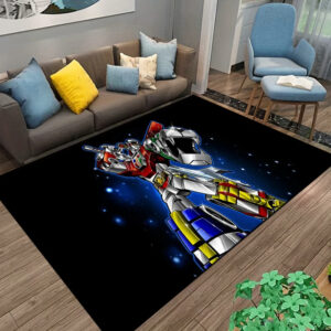 Tapis collector Goldorak multicolore en polyester