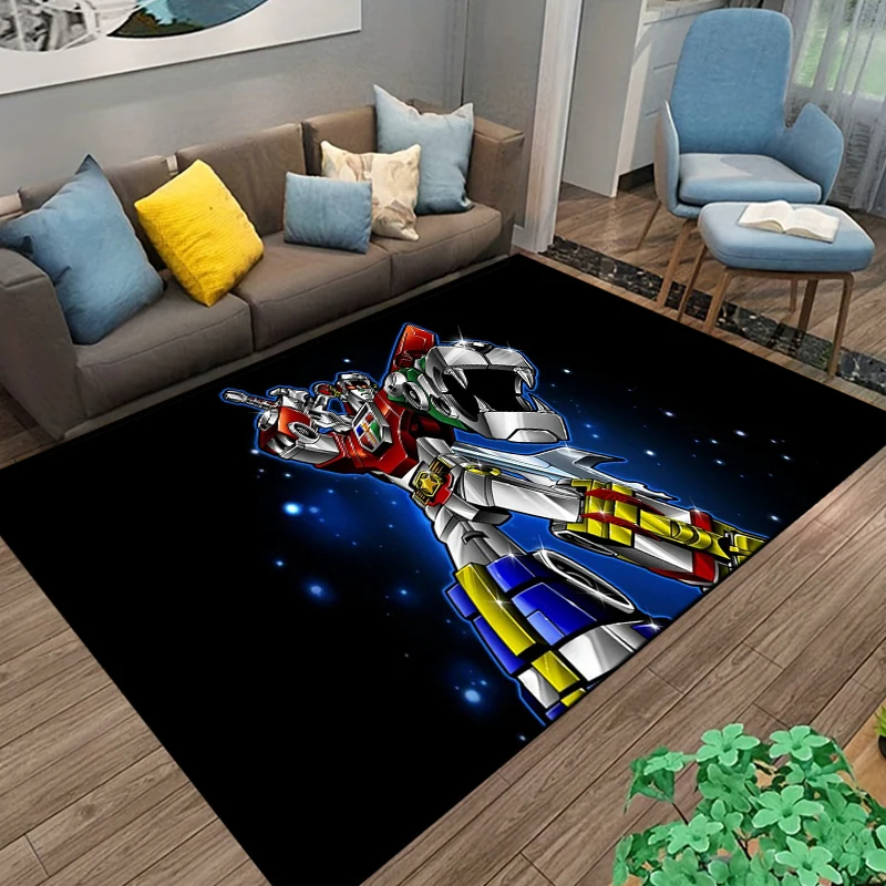 Tapis collector Goldorak multicolore en polyester