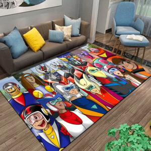 Tapis Goldorak multicolore pour décoration geek