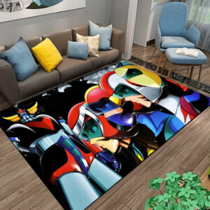 Tapis Goldorak antistatique multicolore