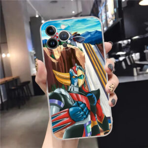 Coque transparente TPU Goldorak, hommage au Prince de l’espace