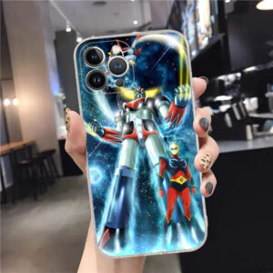 Coque Goldorak en TPU transparent doux pour Iphone