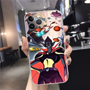 Coque Goldorak collector en TPU transparent doux, édition limitée