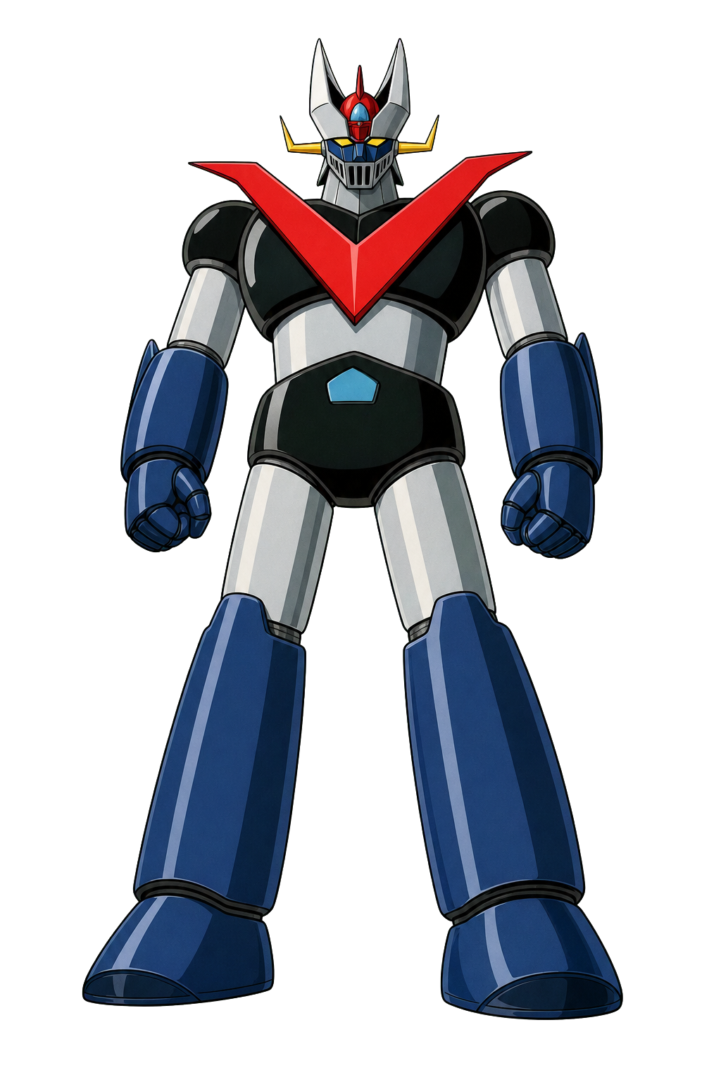 Great Mazinger en renfort du poste de contrôle